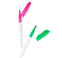 Certifié EN71 tableau blanc marqueur en noir rouge vert avec du plastique PP pour l'école utiliser le marqueur de craie