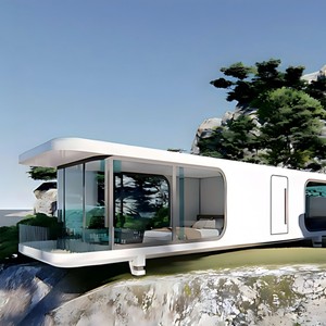 Casa Prefabricada de Lujo con Energía Solar 2026, Paneles Fotovoltaicos de Alta Eficiencia, Casa Modular Ecológica, <span class=keywords><strong>Hotel</strong></span> de Campamento al Aire Libre - Product Image 4