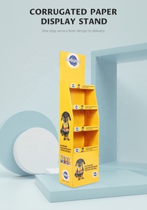 Nhà máy sản phẩm trực tiếp 4 Tier tông sàn Dog Pet thực phẩm Pop hiển thị các tông - Product Image 6