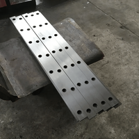 Cuchilla para Máquina de Corte Manual 42CrMo/Cr12MoV, Cuchilla de Guillotina para Piezas de Máquinas de Corte con 1 Año de Garantía