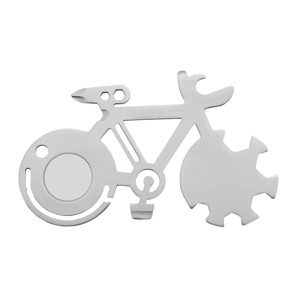 Новый многоцелевой велосипед для повседневного использования, инструментальная карта Открытый Кемпинг Мини карманный инструмент подарок сделанный на заказ