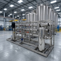 Sistem Filter Air Reverse Osmosis 20000L/H dengan Sistem Pemurni Air untuk Minum, Mudah Dipasang
