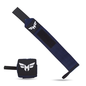 สายรัดข้อมือสำหรับการฝึกแบบไขว้สำหรับยกน้ำหนักยกน้ำหนักยกน้ำหนักการเพาะกาย ODM/ OEM สายรัดข้อมือและด้ามจับ - Product Image 1