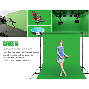 Sfondo Fotografico Pieghevole in Tessuto Non Tessuto - Colori Verde/<span class=keywords><strong>Nero</strong></span>/<span class=keywords><strong>Bianco</strong></span> per Riprese di Prodotti, Ritratti <span class=keywords><strong>e</strong></span> Video - Product Image 3