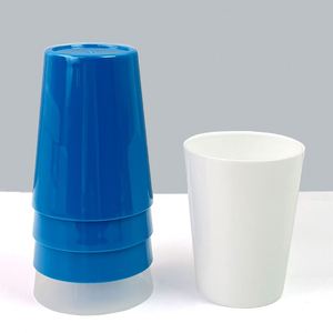 Vasos de Plástico de 9 oz para Niños, Promoción de Bebidas, Regalo, Fiesta, Viajes, Estadio, para Jugo, Leche, Cerveza, Mini Café - Product Image 1
