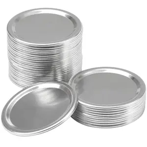 Wholesale Regular Canning Jars 2 Piece Lid 70mm 86mm Mason Jar Canning Lids