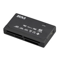 Lecteur de cartes multi-fonctions USB 2.0 6 en 1 pour cartes mémoire SD MS, externe pour ordinateur portable, tablette, Idino USB