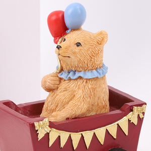 Figuras de Resina de Animales de Circo Redeco, Mono, Elefante, Oso, Decoración para el Hogar, Regalo, Venta al por Mayor, Logotipo Personalizado - Product Image 5