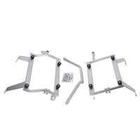 Support de sacoche latérale pour moto DS900X en acier inoxydable argenté 250cc, support de boîte à bagages pour moto