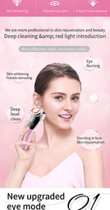 Hot Selling Skin Care <b>Face</b> Lifting Anti Aging Hot Cold Compress <b>Face</b> & Neck Lifting Massager Vibrating Massage Machine for <b>Face</b> - Product Image 3