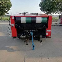 Mini presse à foin ronde Offre Spéciale tracteur agricole automatique à prise de force avec filet enveloppant l'équipement agricole supérieur