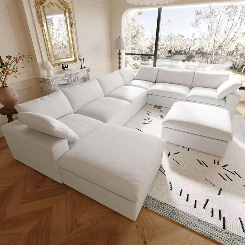 Huichen Home Custom Wholesale Living Room Furniture Nordic Black Modular Sectional Couch Sofa Sets Couch Living Room Sofas