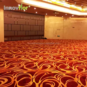 Nylon Cinema Floral Bouquet Hotel Carpet High Quality Axminster Carpet for Public Spaces Corridors and Ballrooms for Hospitality