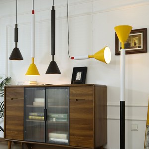 Nordic Minimalist Pendant <b>Light</b> Long E27 LED Adjustable Height For Dining Room Bedroom - Product Image 1