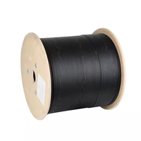 Gcabling kawat serat SM G657A2 1 2 4 Core LSZH FTTH Internet optik dalam ruangan luar ruangan Mode tunggal kabel Drop serat optik