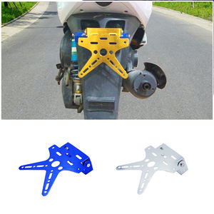 ที่ยึดป้าย<span class=keywords><strong>ทะเบียน</strong></span><span class=keywords><strong>รถ</strong></span>มอเตอร์ไซด์อเนกประสงค์,ที่ยึดไฟท้ายอลูมิเนียมอัลลอยแบบปรับหมายเลข<span class=keywords><strong>ทะเบียน</strong></span>ได้ - Product Image 2