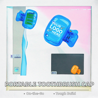 Funda para Cepillo de Dientes Personalizada con Impresión Serigráfica Ranguo, Logotipo Personalizado, Plástico Transparente con Clip, Color Personalizado, Venta al Por Mayor para Viajes