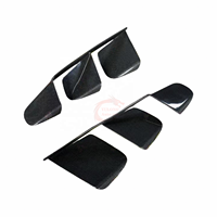Rejilla de Ventilación de Fibra de Carbono Seca Estilo 1016 para Capó, Decoración para Tapa de Maletero Delantero para Ferrari SF90
