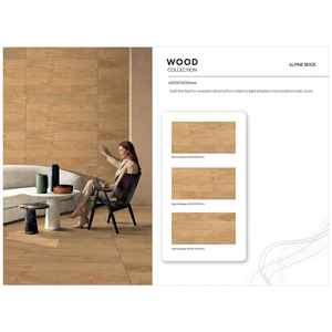 Vistaar Antique Bronze 600x1200mm Glossy Wood Look Porcelain Tiles Premium Floor <b>Wall</b> Design - Product Image 3