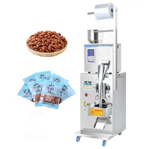 Packing machinery for small business plastic bag food snack nut spice salt filling sealing packaging machine