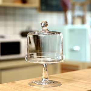 Fancy Mini <strong>Glass</strong> <strong>Dome</strong> Fresh Onion Keeper <strong>Cake</strong>/cheese <strong>Glass</strong> <strong>Dome</strong> - Product Image 4