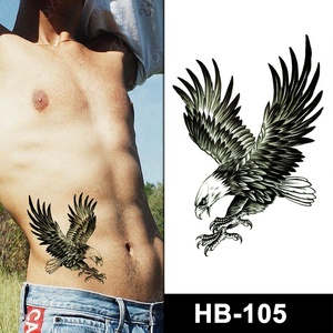 Usine chinoise de haute qualité amovible étanche temporaire <span class=keywords><strong>homme</strong></span> Sexy bras épaule poitrine faux tatouages - Product Image 2