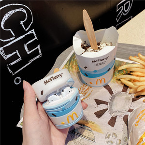 3D <span class=keywords><strong>ตลก</strong></span> Foods mcflurry เค<span class=keywords><strong>ส</strong></span>หูฟังไร้<span class=keywords><strong>ส</strong></span>าย<span class=keywords><strong>ส</strong></span>ำหรับ airpods เค<span class=keywords><strong>ส</strong></span>ป้องกันซิลิโคนนิ่ม<span class=keywords><strong>ส</strong></span>ำหรับ airpod Pro - Product Image 1