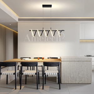 Amelech MDX1019 <span class=keywords><strong>Starlight</strong></span> Villa soggiorno lampadario caldo cerchio camera da letto ciondolo luce minimalista romantico LED - Product Image 4