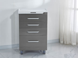 ممرضة متنقلة من الفولاذ المدلفن على البارد ، دولاب جانبي للممرضات من الفولاذ المقاوم للصدأ B4 - Product Image 4