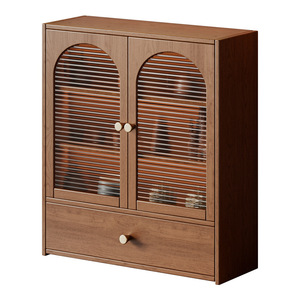 Portabicchieri con Ripiano Portaoggetti Antipolvere, Espositore da Scrivania Multistrato in Acrilico con Cassetto, Organizzatore da <span class=keywords><strong>Cucina</strong></span> - Product Image 5