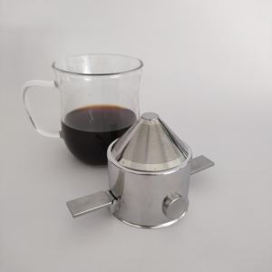 Filtro de Café Reutilizable de Acero Inoxidable, Doble Capa, Plegable, Estilo Americano, con Dos Asas, Capacidad <span class=keywords><strong>para</strong></span> 1 Taza - Product Image 6