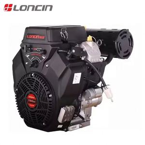 เครื่องยนต์เบนซิน Loncin 2V80FD 764 ซีซี แบบสองสูบ 24 แรงม้า สตาร์ทไฟฟ้า ระบายความร้อนด้วยอากาศ เพลาแนวนอน พร้อมลูกปืน - Product Image 3