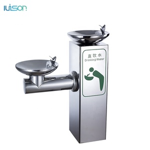 Bebedero <span class=keywords><strong>Moderno</strong></span> <span class=keywords><strong>de</strong></span> Acero Inoxidable para Exteriores con 3 Grifos, <span class=keywords><strong>Dispensador</strong></span> <span class=keywords><strong>de</strong></span> <span class=keywords><strong>Agua</strong></span> para Exteriores - Product Image 2