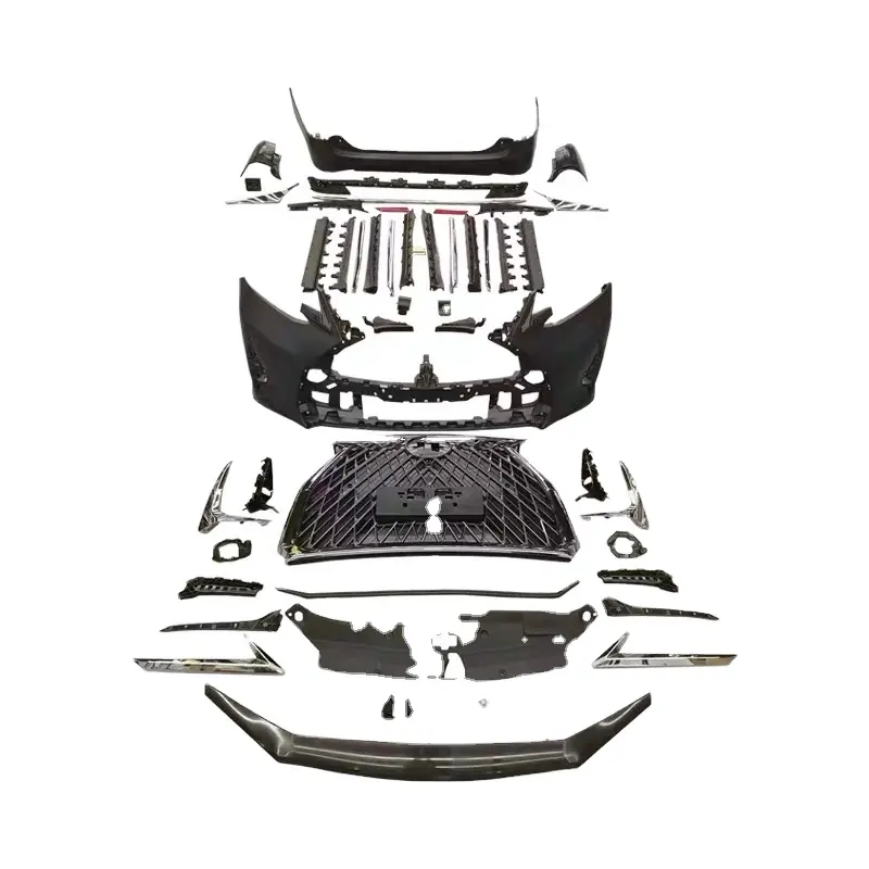 Parachoques de coche tuning kit de carrocería Kit de carrocería para Toyota 2015-2021 Alphard 30 Lexus LM Style kit de carrocería