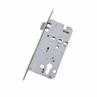 Serrure anti-effraction à clé haute sécurité LIONSHIELD, personnalisable en usine, durable, corps de serrure anti-panique 6085, finition SSS 22*240mm