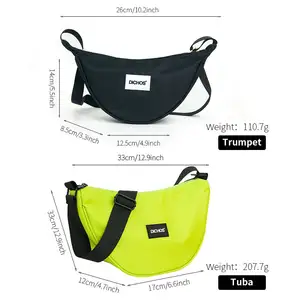 Dichos Taillenbeutel Fanny Pack kundenspezifische Reisetasche Nylon Mode Schultertasche individuelles Logo wasserdichte Taillenbeutel