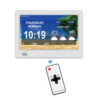 Nouveau design Wifi prévisions météo 7 "Lcd démence numérique parlant réveil avec rappel de médicaments