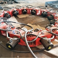 FAE FAPB-606 Briseur/Coupeur de pieux hydrauliques cylindriques pour machines de construction, démolition, cylindre de déchiquetage, concasseur de roche pour fondations, machines de construction hydrauliques