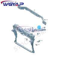WGYAP OEM 3CM 805 932 support de radiateur plaque de couverture de lumière supérieure pour Volkswagen Atlas 2018-2023 usine directe droite