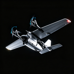 Drone professionnel VTOL pour la topographie, caméra FPV 4K HD de nuit, UAV pour l'inspection des lignes électriques, la prévention des incendies forestiers et les opérations de recherche. - Product Image 1