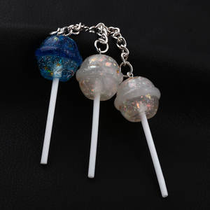 Porte-clés Y2K Sucette <span class=keywords><strong>Rose</strong></span> et Violette Mignonne pour <span class=keywords><strong>Sac</strong></span> à Main, Breloque <span class=keywords><strong>Sac</strong></span>, Pendentif Sucette - Product Image 4