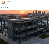 Bâtiment préfabriqué à structure en acier à ossature spatiale multi-étages pour atelier industriel, entrepôt, centre logistique AISC CE ISO