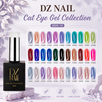 Vernis à ongles gel effet œil de chat sans HEMA ni TPO, série puissante effet œil de chat, marque privée OEM, adapté aux salons de manucure