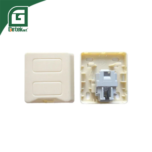 GETEKnet OEM 1-Port Netzwerk-Tischanschluss RJ45-Buchse zur Kabelbox <span class=keywords><strong>AVANA</strong></span> Keystone-Buchse ABS-Material für Heim- und Bürobauten - Product Image 3