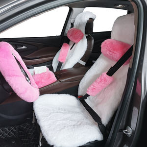 Compre una <span class=keywords><strong>Funda</strong></span> de Lujo para <span class=keywords><strong>Volante</strong></span> de <span class=keywords><strong>Coche</strong></span> y Obtenga Ocho Piezas de Decoración de Piel Sintética para el Modelo Camry - Product Image 2