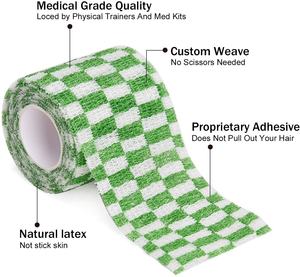 ضمادة لاصقة ذاتية اللصق غير منسوجة مطاطية مقاومة للماء - Product Image 3