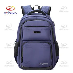 SENSZX Men's Business backpack Casual Large Capacity Travel Bag Computer Backpack Junior High School Student Backpack Men
