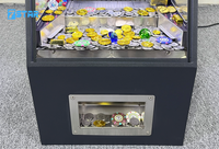 7STAR 365 Mini jeu d'arcade à monnayeur de table, jeu classique amusant à monnayeur, kit de machine de jeu miniature pour usage domestique