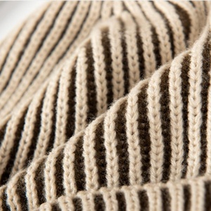 Korean Style Cross-Border Autumn <b>Winter</b> <b>Hat</b> Versatile Cuffed Cold Beanies for Men and Women Warm Knitted <b>Hat</b> - Product Image 4