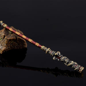 ของเล่นอาวุธโลหะจากเกม Black Myth Wukong ไม้เท้าวู๋กง รุ่ยอี้ วงแหวนทอง ไม้เท้าของราชา<span class=keywords><strong>ลิง</strong></span> - Product Image 6